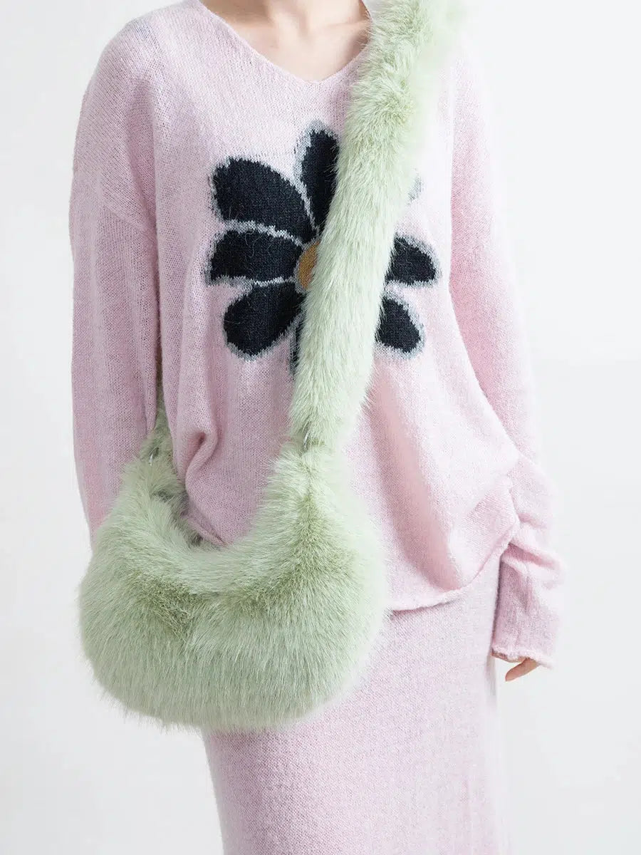 Soft Girl Fluffy Multifunctional Bag - KAYSMAR