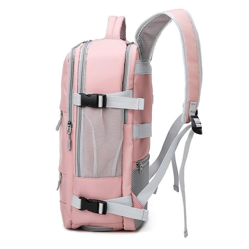 Soft Girl Hidden Pockets Travel Backpack - KAYSMAR