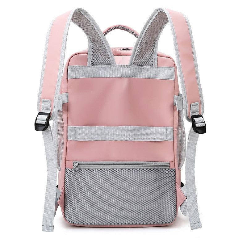 Soft Girl Hidden Pockets Travel Backpack - KAYSMAR