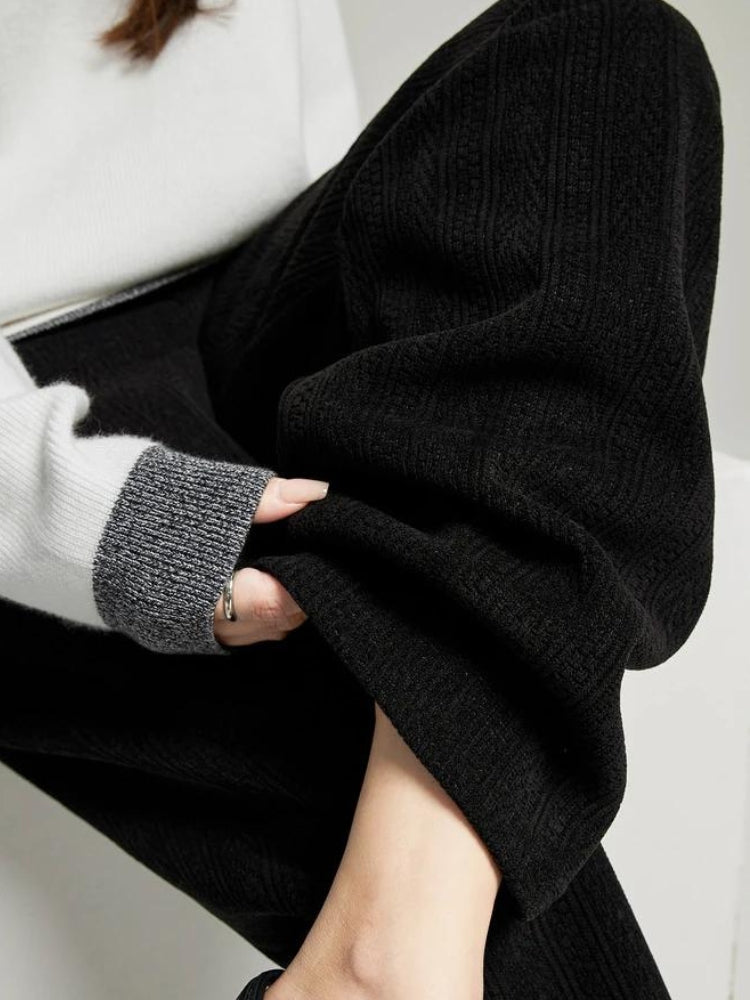 Soft Girl Knitted Sweatpants - KAYSMAR