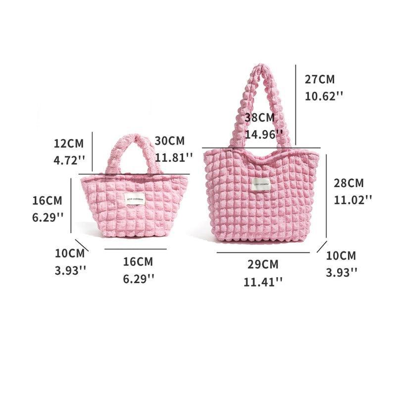 Soft Girl Popcorn Handbag - KAYSMAR