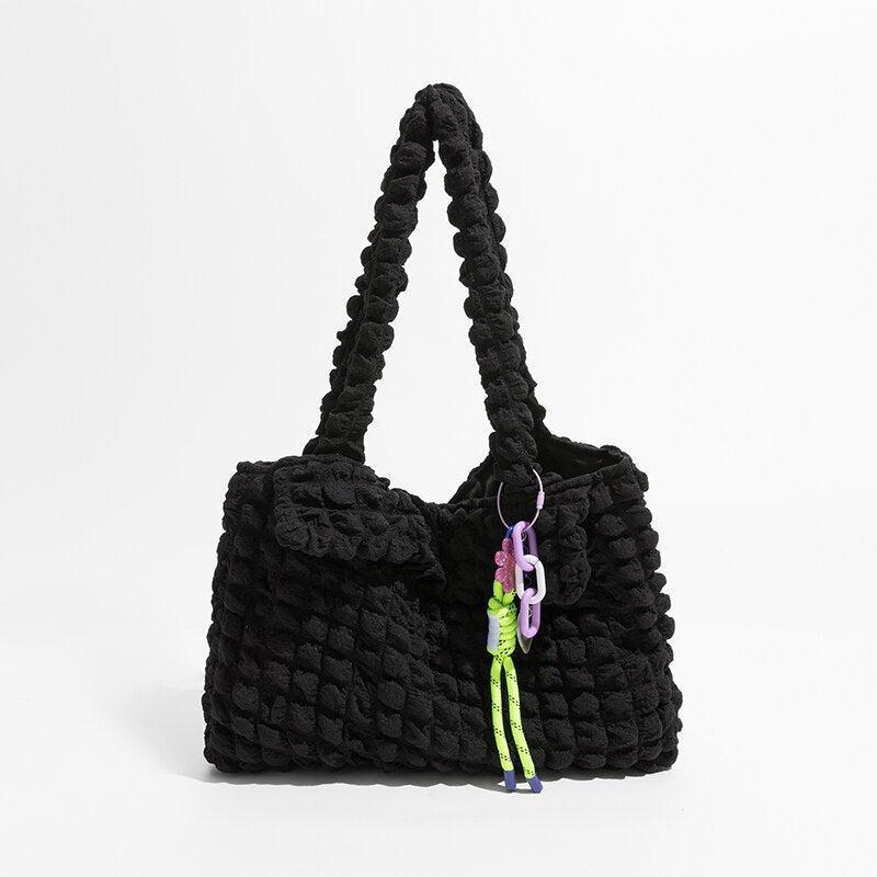 Soft Girl Popcorn Keychain Handbag - KAYSMAR