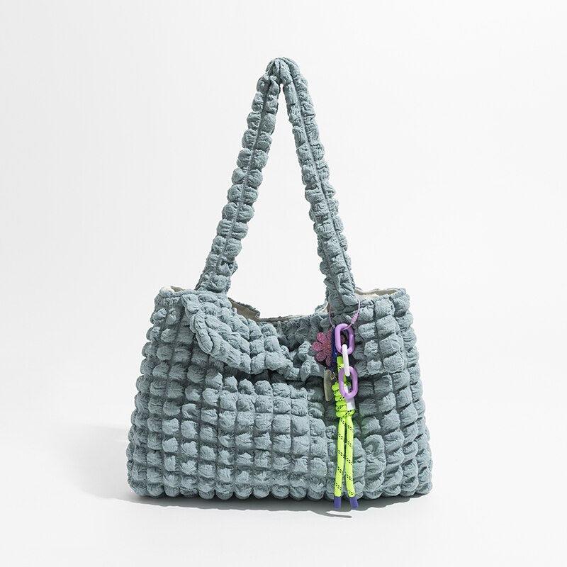 Soft Girl Popcorn Keychain Handbag - KAYSMAR