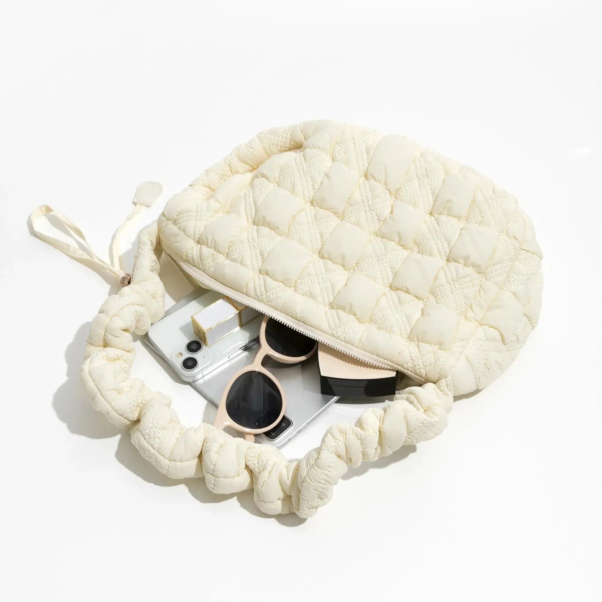Soft Girl Quilted Bubble Shoulder Bag - KAYSMAR