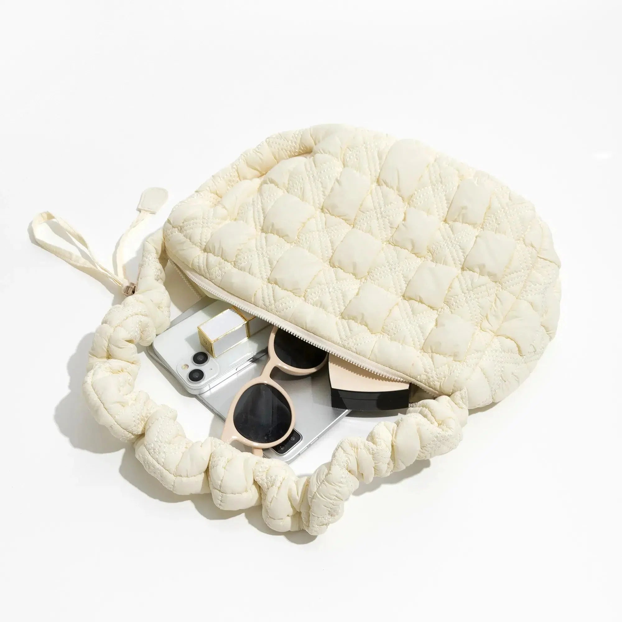 Soft Girl Quilted Bubble Shoulder Bag - KAYSMAR