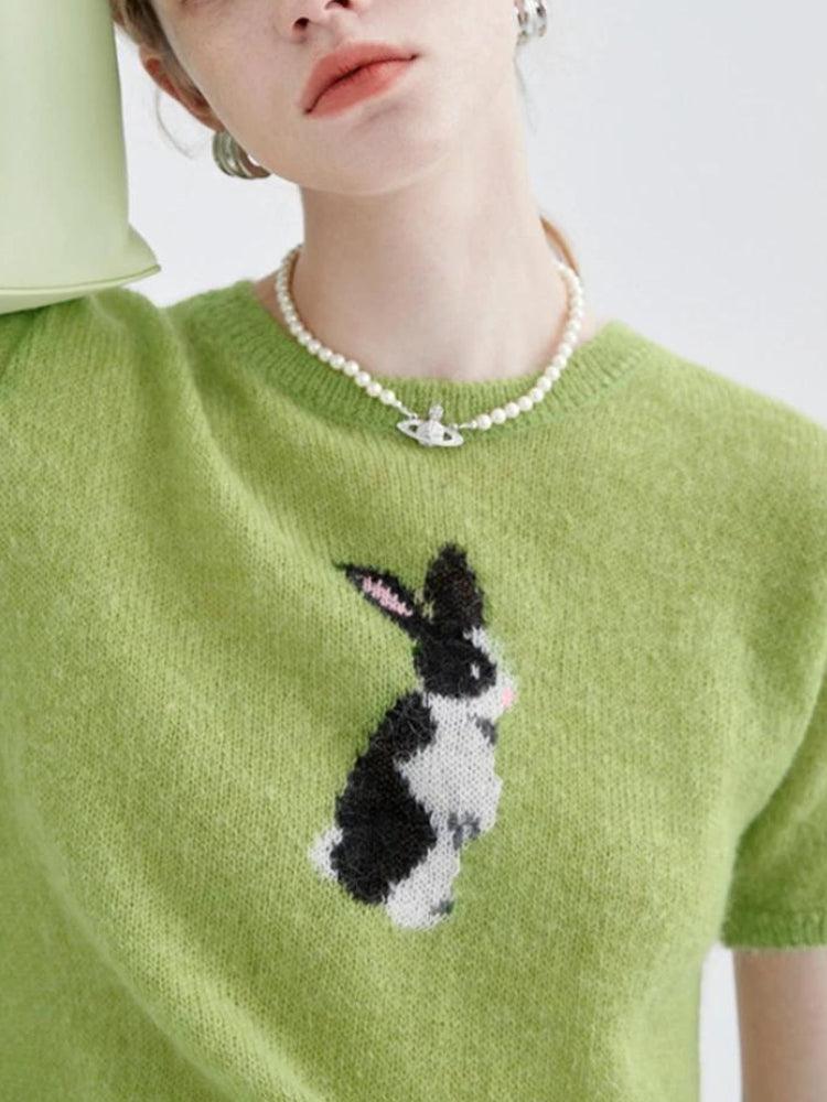 Soft Girl Rabbit Knitted Top - KAYSMAR