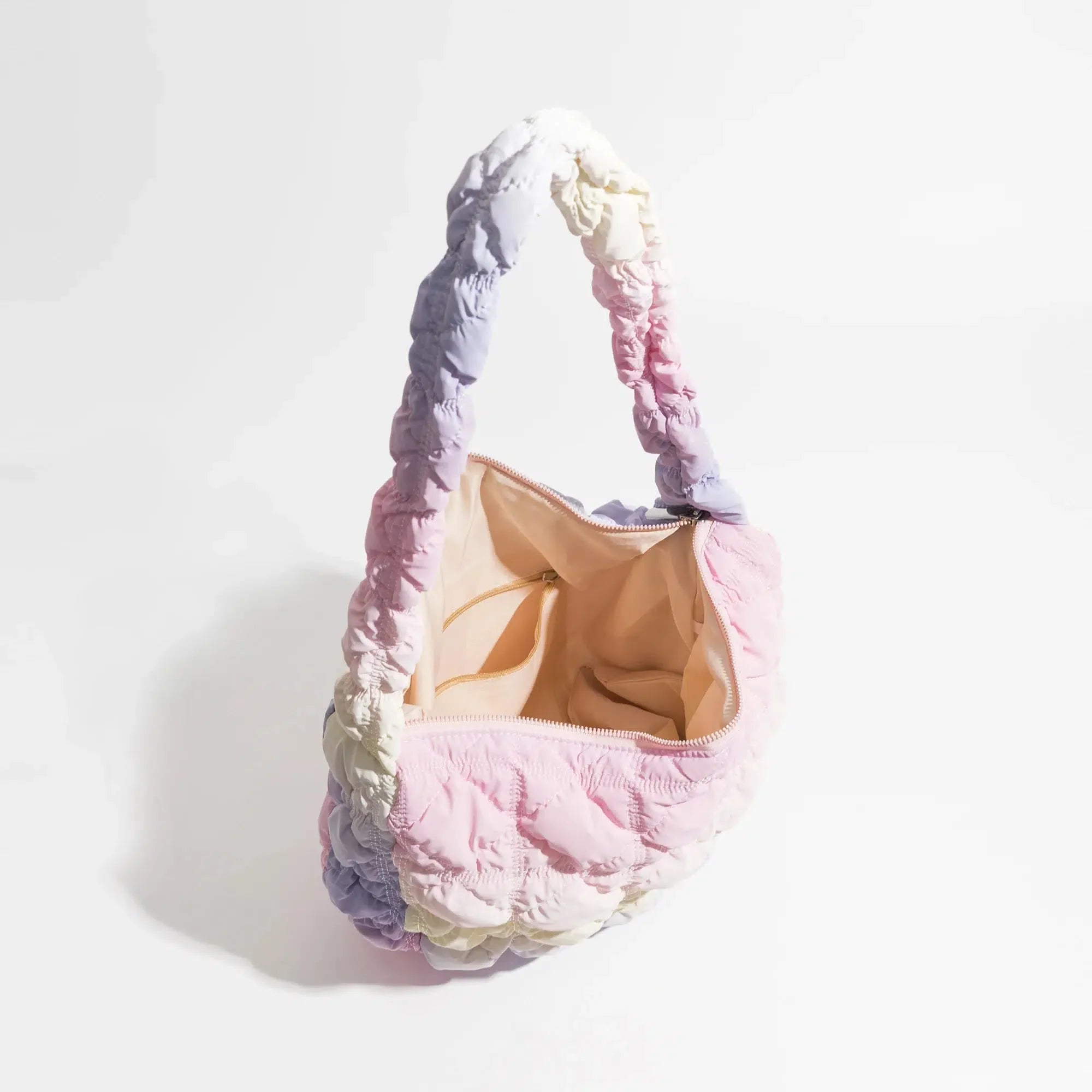 Soft Girl Rainbow Quilted Bag - KAYSMAR