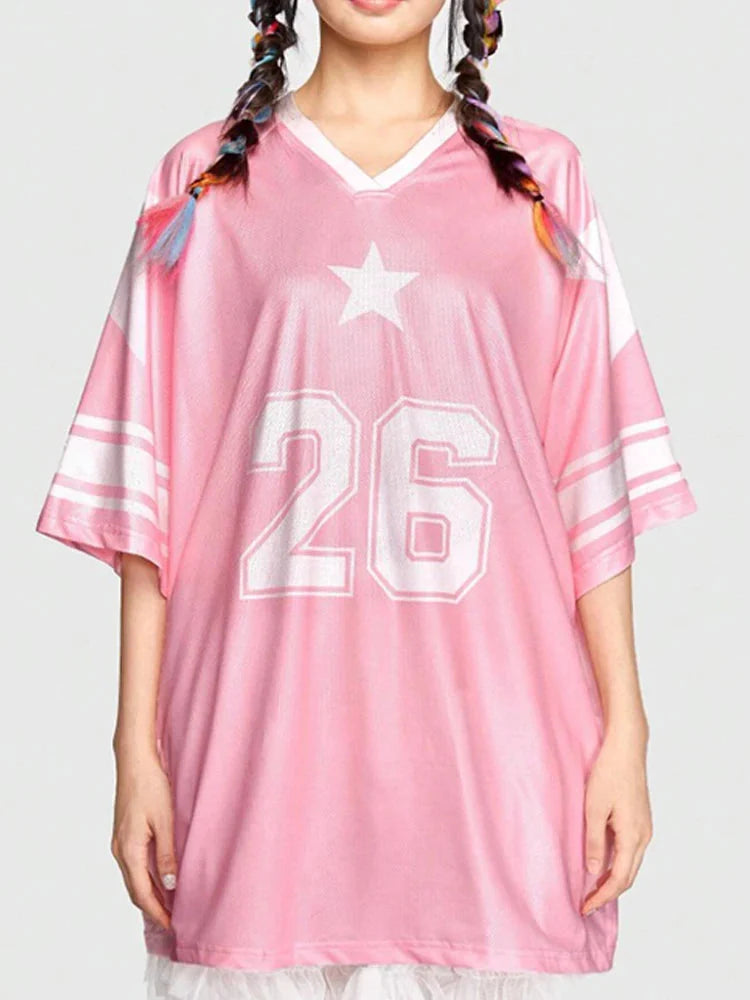 Soft Girl Star 26 Jersey Top - KAYSMAR