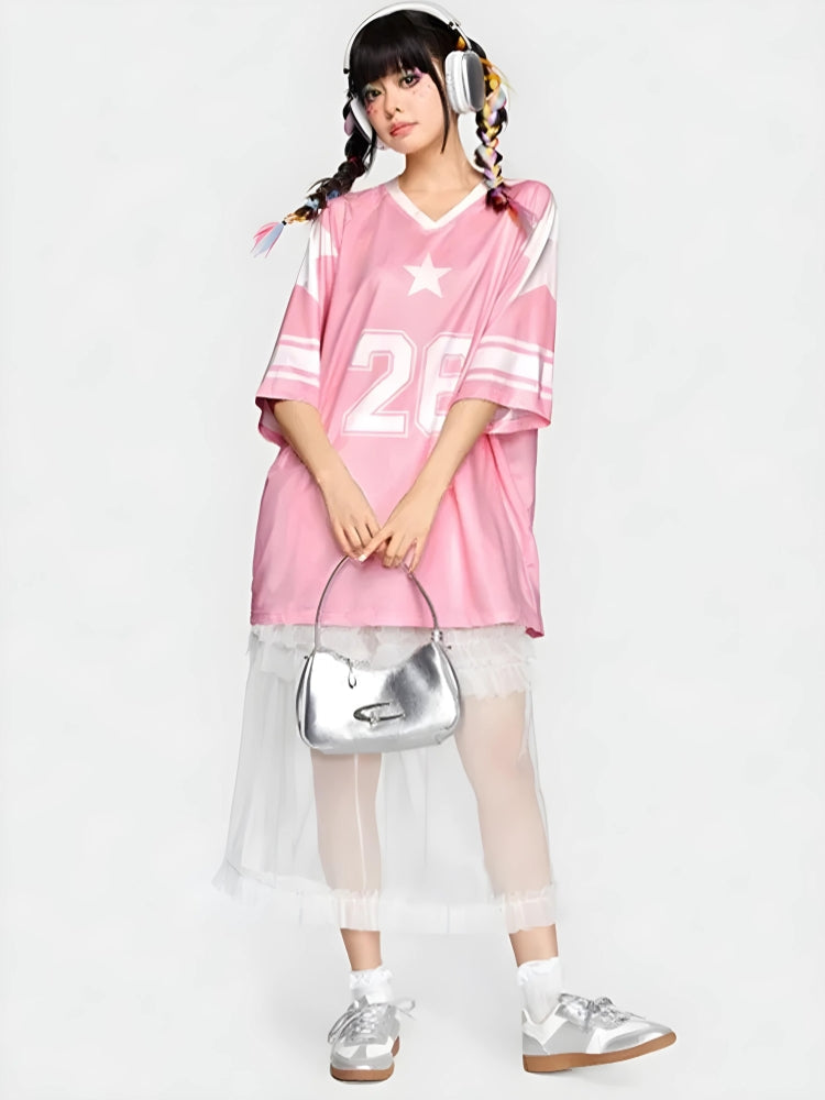 Soft Girl Star 26 Jersey Top - KAYSMAR