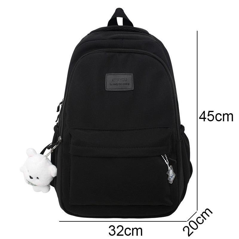 Soft Girl Waterproof School Backpack - KAYSMAR