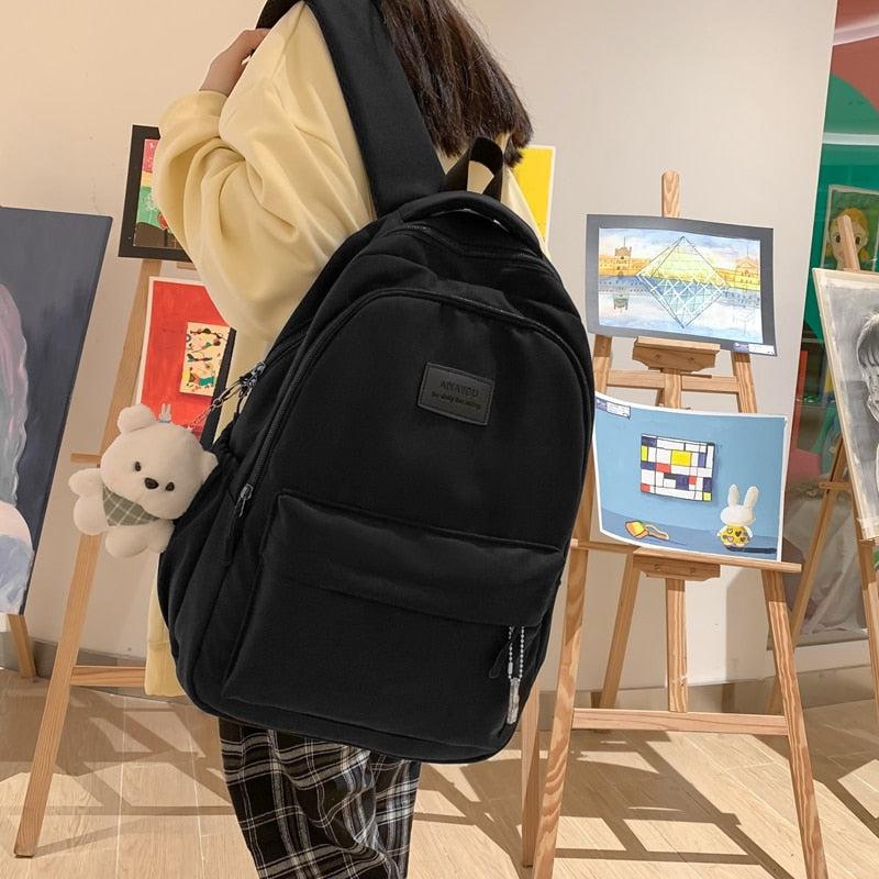 Soft Girl Waterproof School Backpack - KAYSMAR