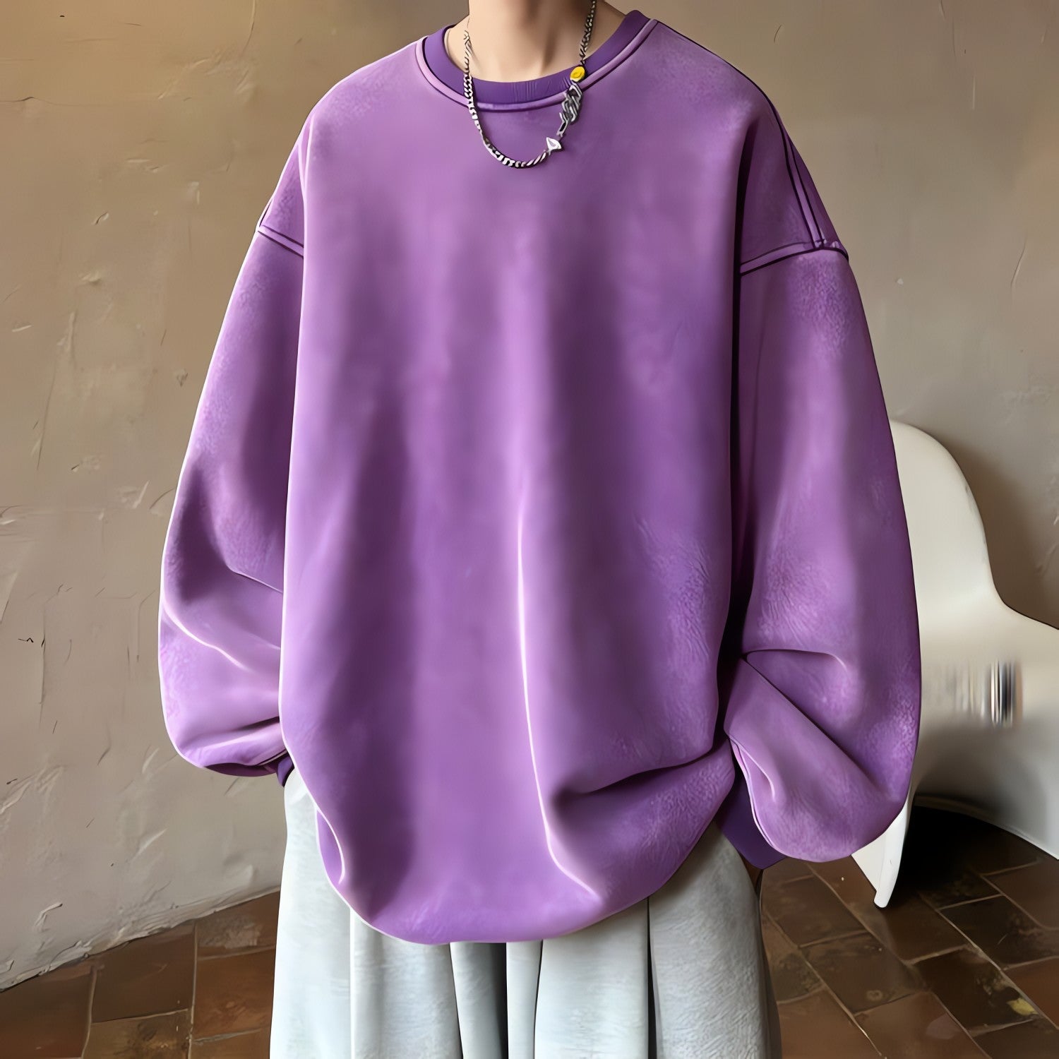 Soft Boy Casual Oversized Sweatshirt - KAYSMAR