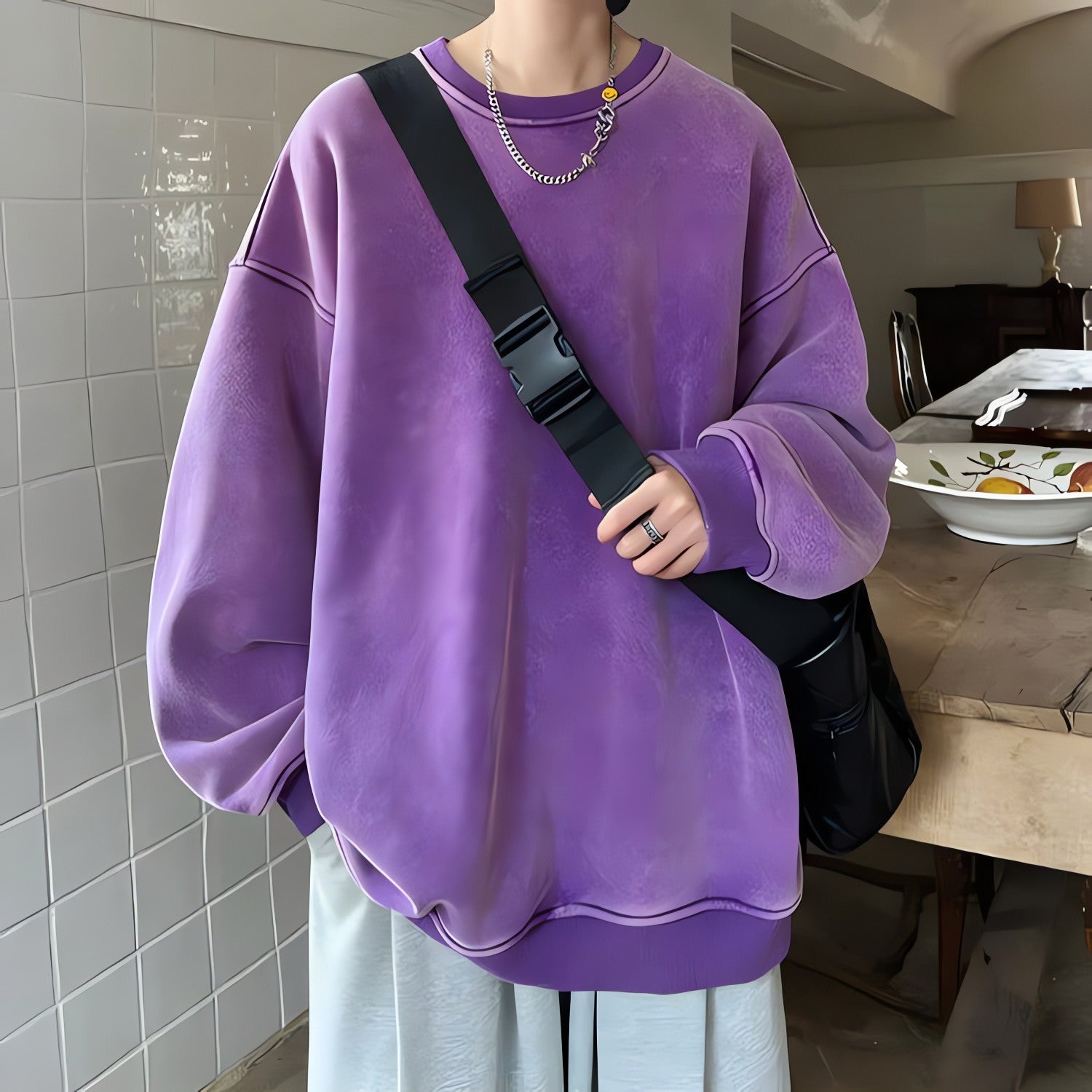 Soft Boy Casual Oversized Sweatshirt - KAYSMAR