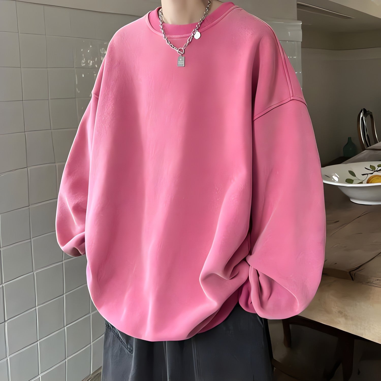 Soft Boy Casual Oversized Sweatshirt - KAYSMAR