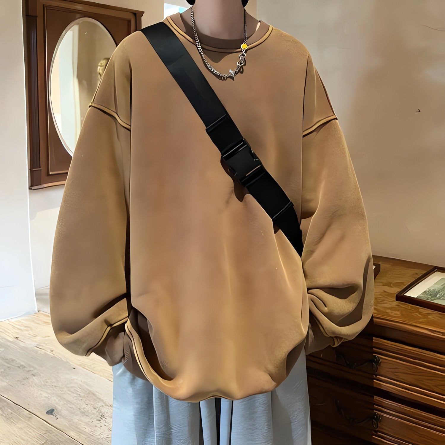 Soft Boy Casual Oversized Sweatshirt - KAYSMAR