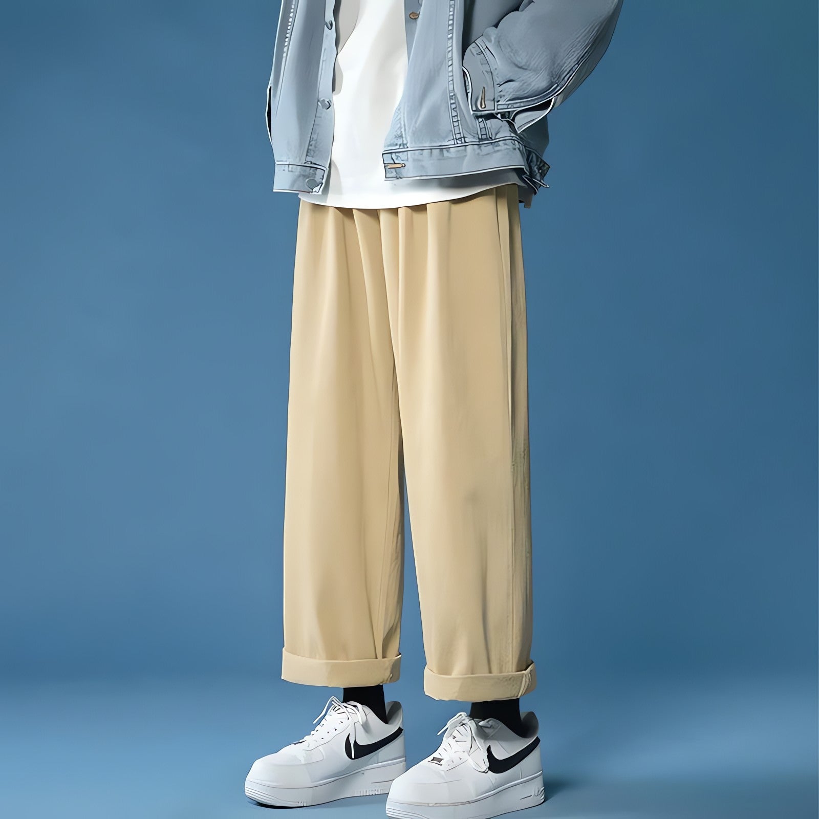 Soft Boy Casual Straight Leg Pants - KAYSMAR
