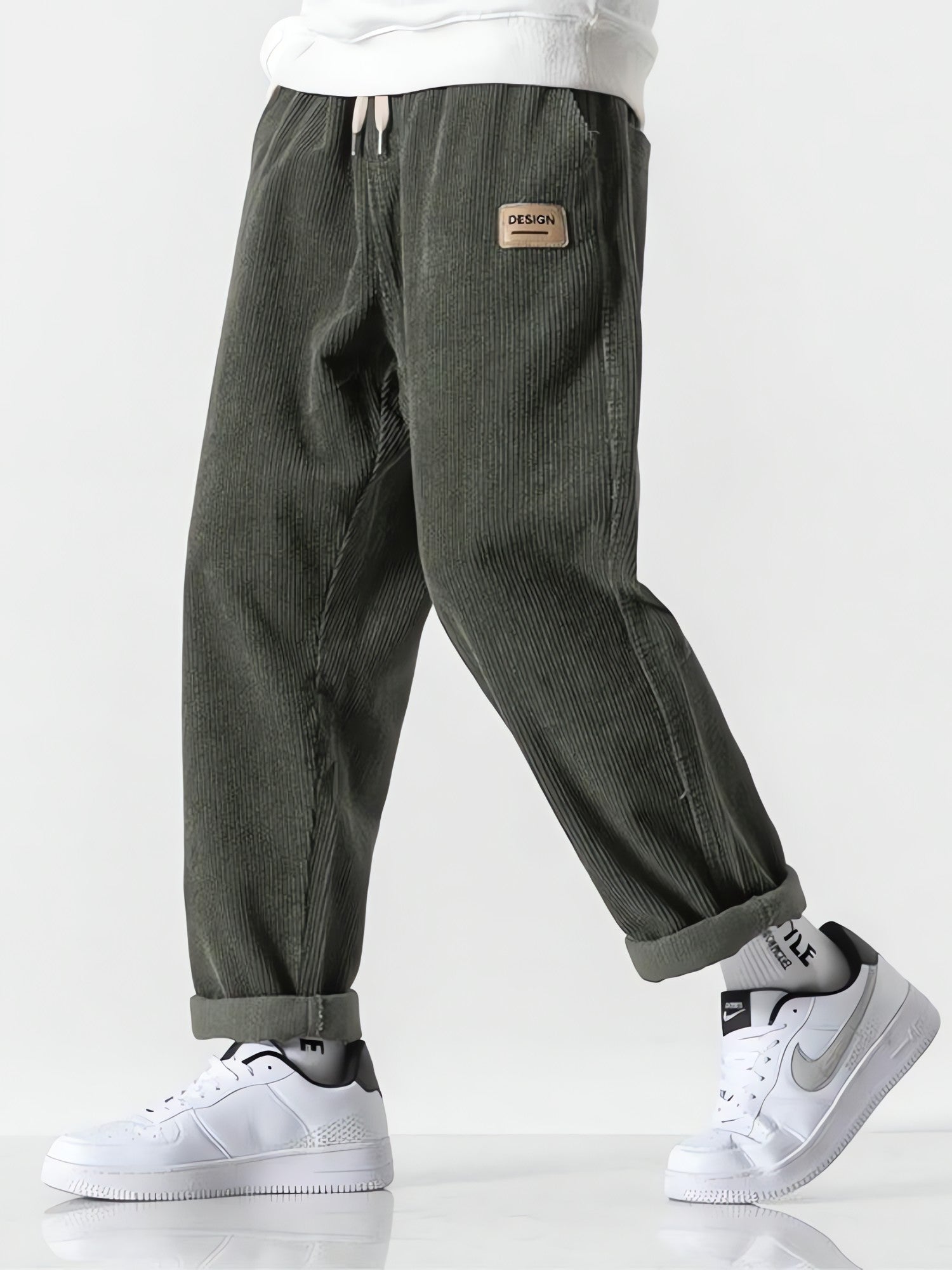 Soft Boy Corduroy Jogger Pants - KAYSMAR