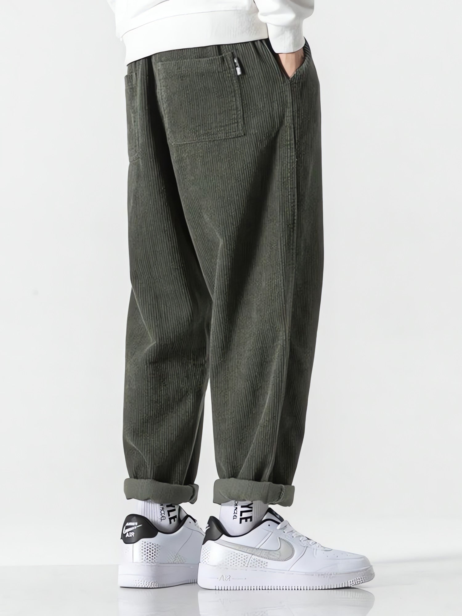 Soft Boy Corduroy Jogger Pants - KAYSMAR