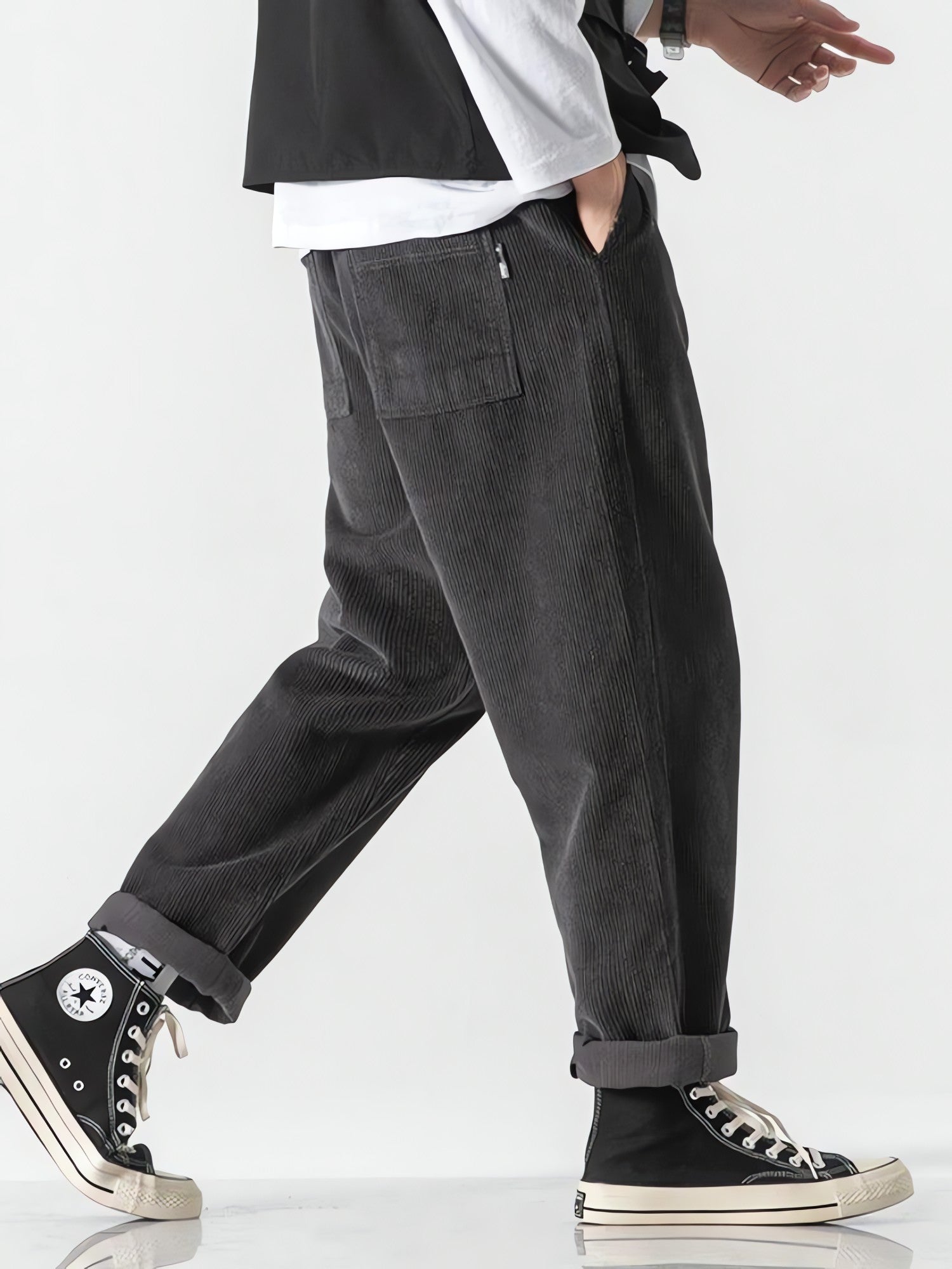 Soft Boy Corduroy Jogger Pants - KAYSMAR