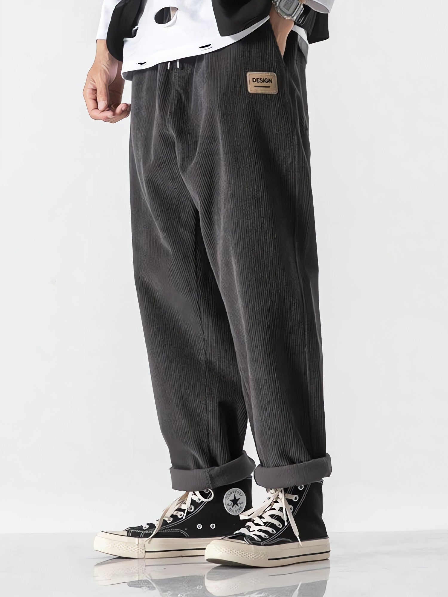 Soft Boy Corduroy Jogger Pants - KAYSMAR