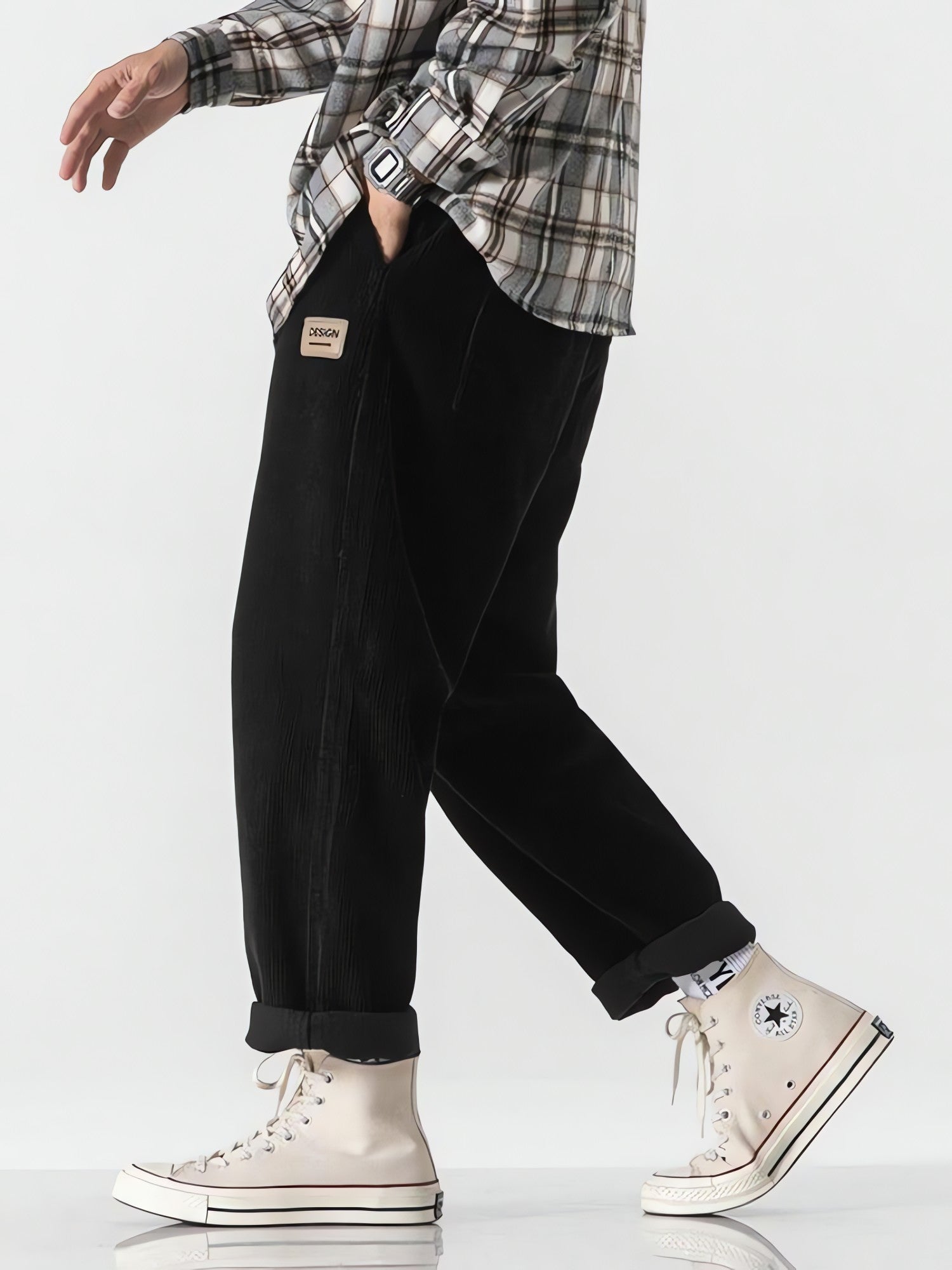 Soft Boy Corduroy Jogger Pants - KAYSMAR
