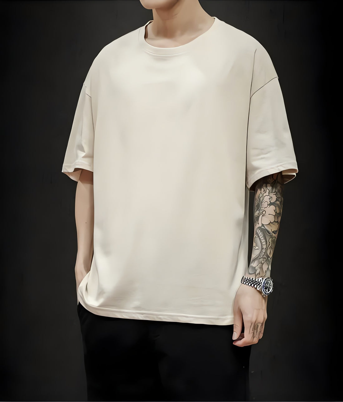 Soft Boy Crew Neck Basic Tee - KAYSMAR