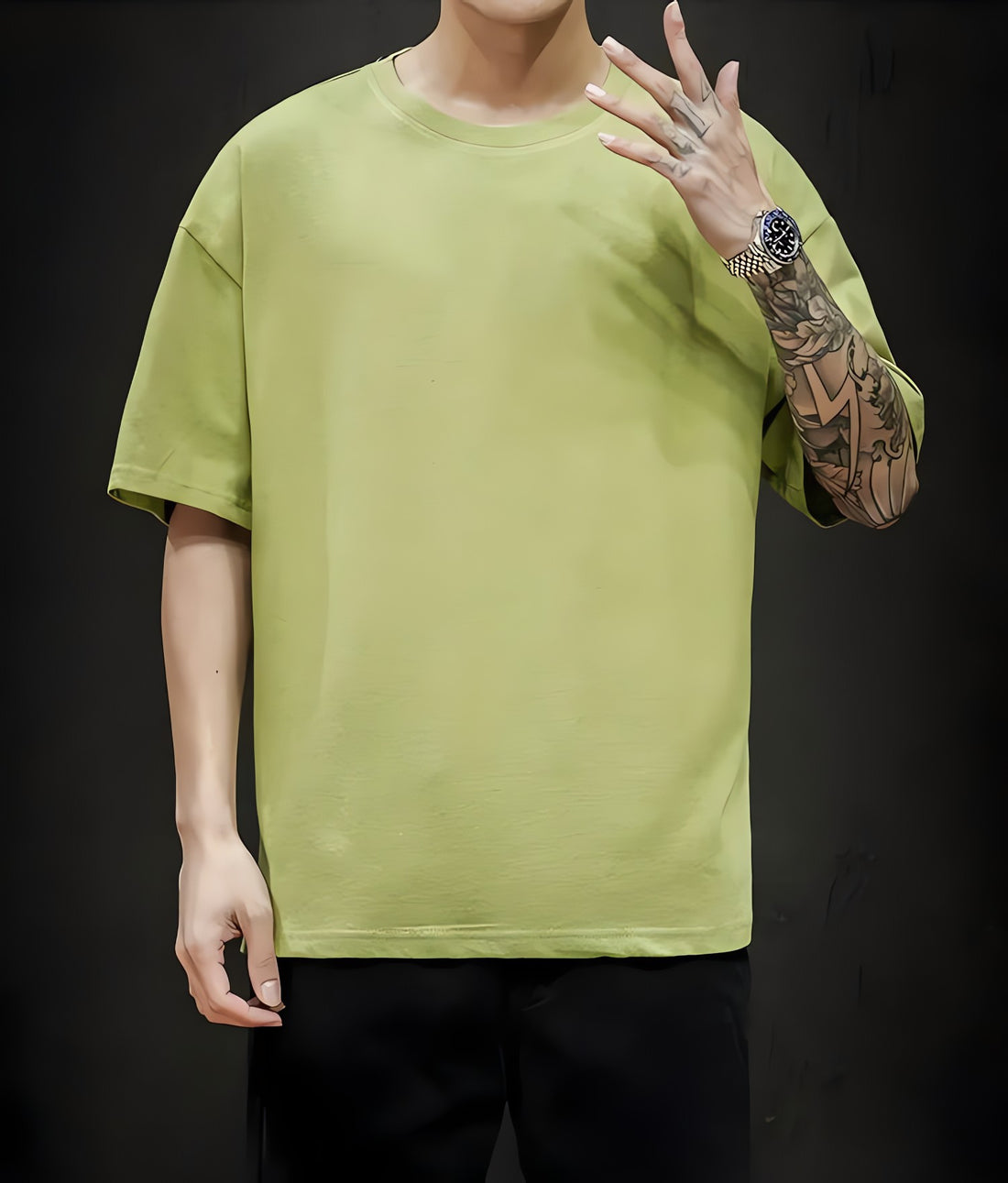 Soft Boy Crew Neck Basic Tee - KAYSMAR