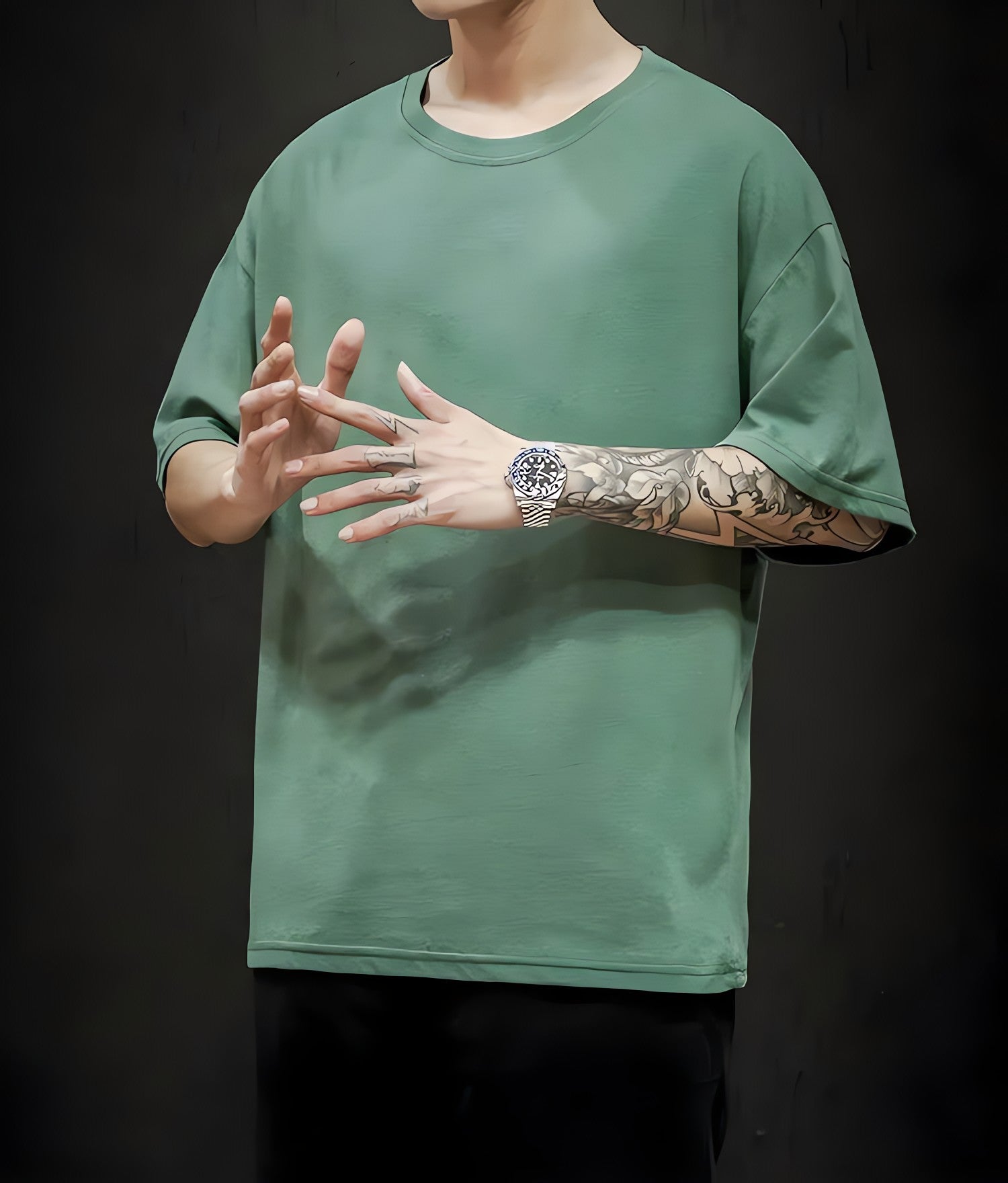 Soft Boy Crew Neck Basic Tee - KAYSMAR