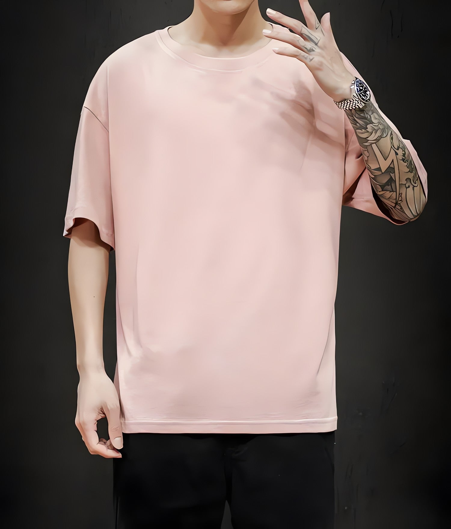 Soft Boy Crew Neck Basic Tee - KAYSMAR
