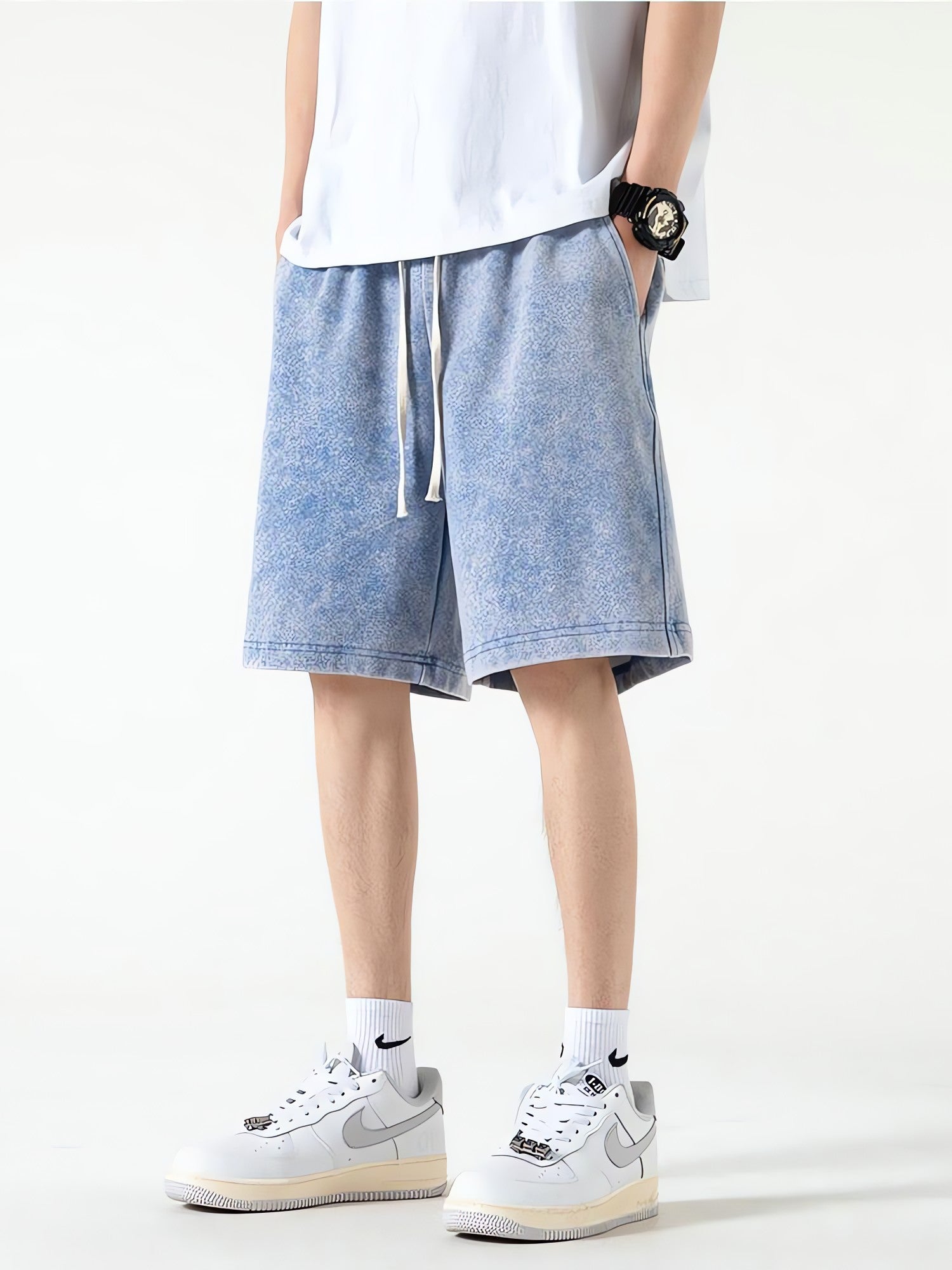 Soft Boy Drawstring Waist Sweatshort - KAYSMAR
