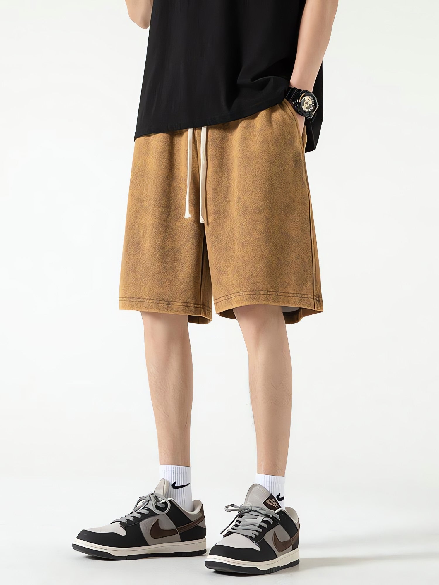 Soft Boy Drawstring Waist Sweatshort - KAYSMAR