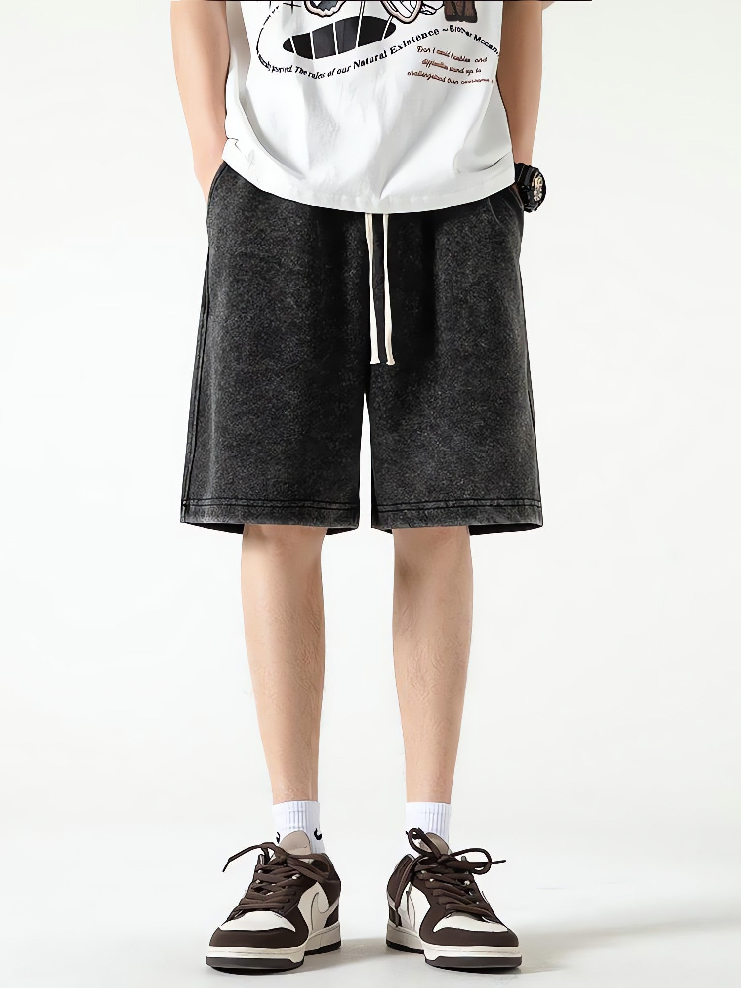 Soft Boy Drawstring Waist Sweatshort - KAYSMAR