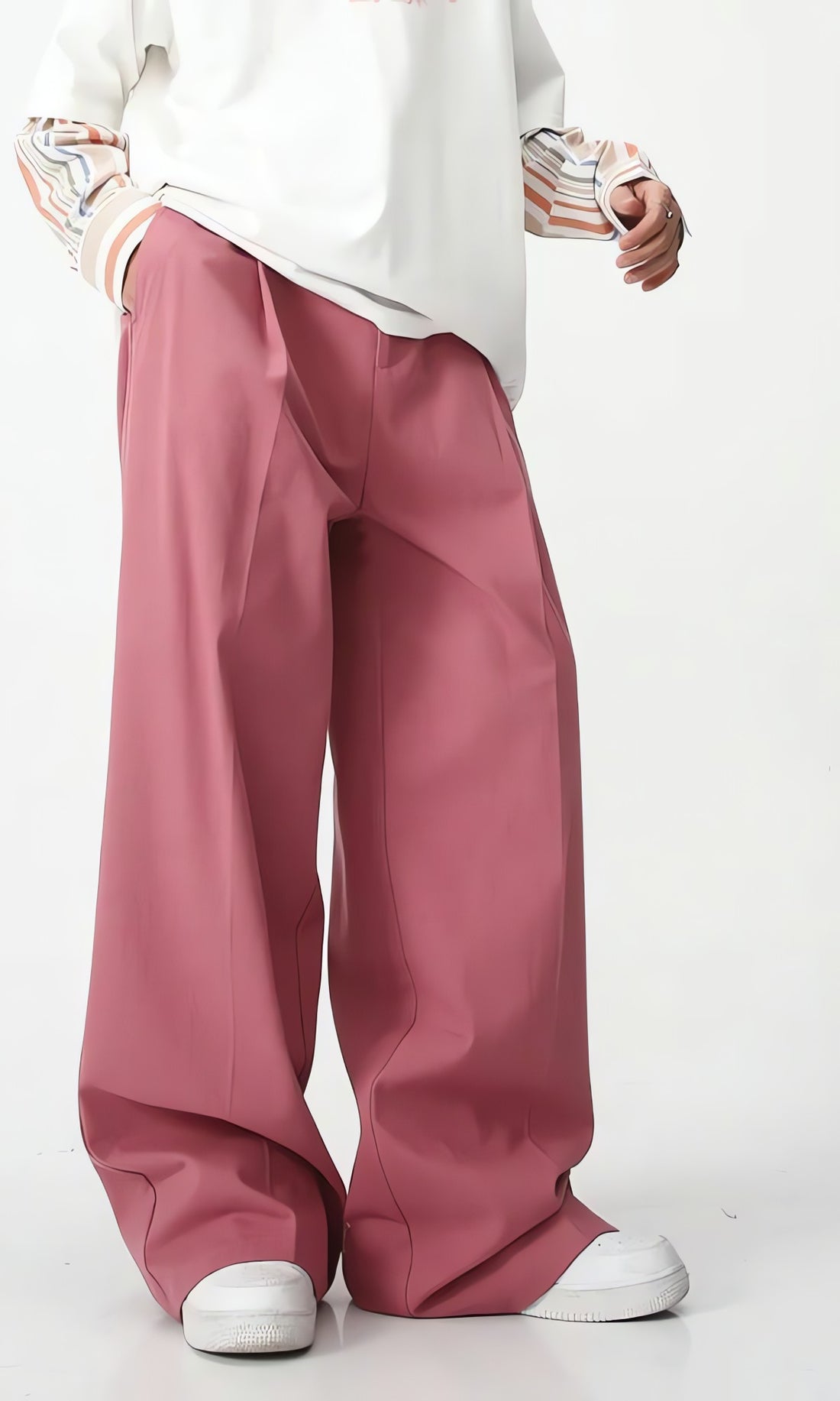 Soft Boy High Waist Baggy Pants - KAYSMAR