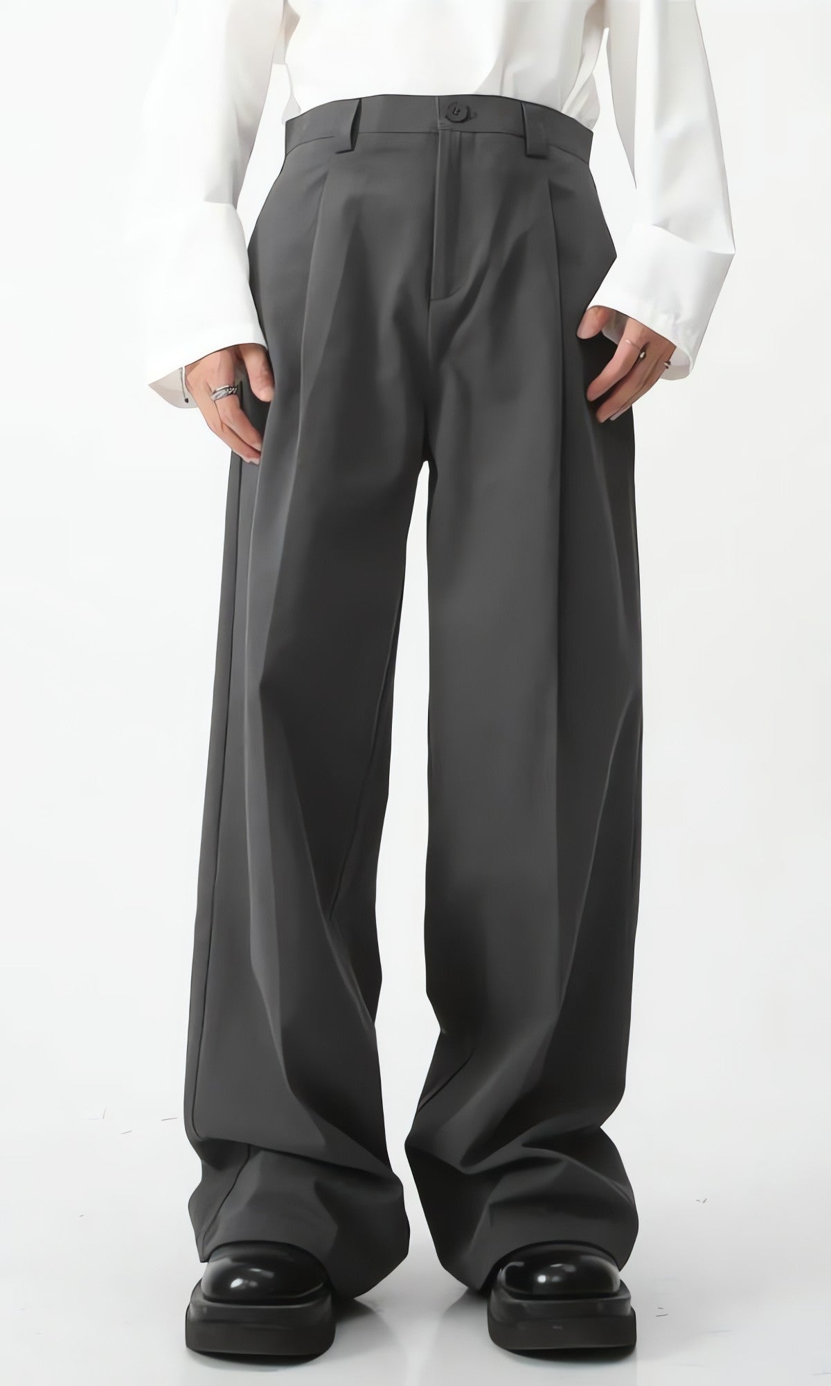 Soft Boy High Waist Baggy Pants - KAYSMAR