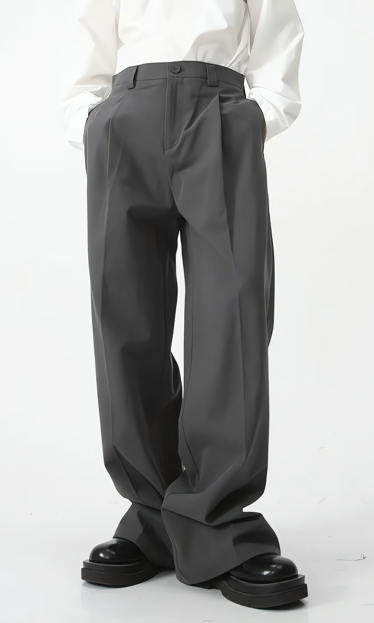 Soft Boy High Waist Baggy Pants - KAYSMAR