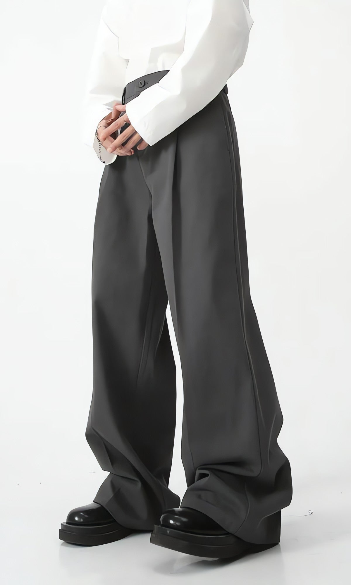 Soft Boy High Waist Baggy Pants - KAYSMAR