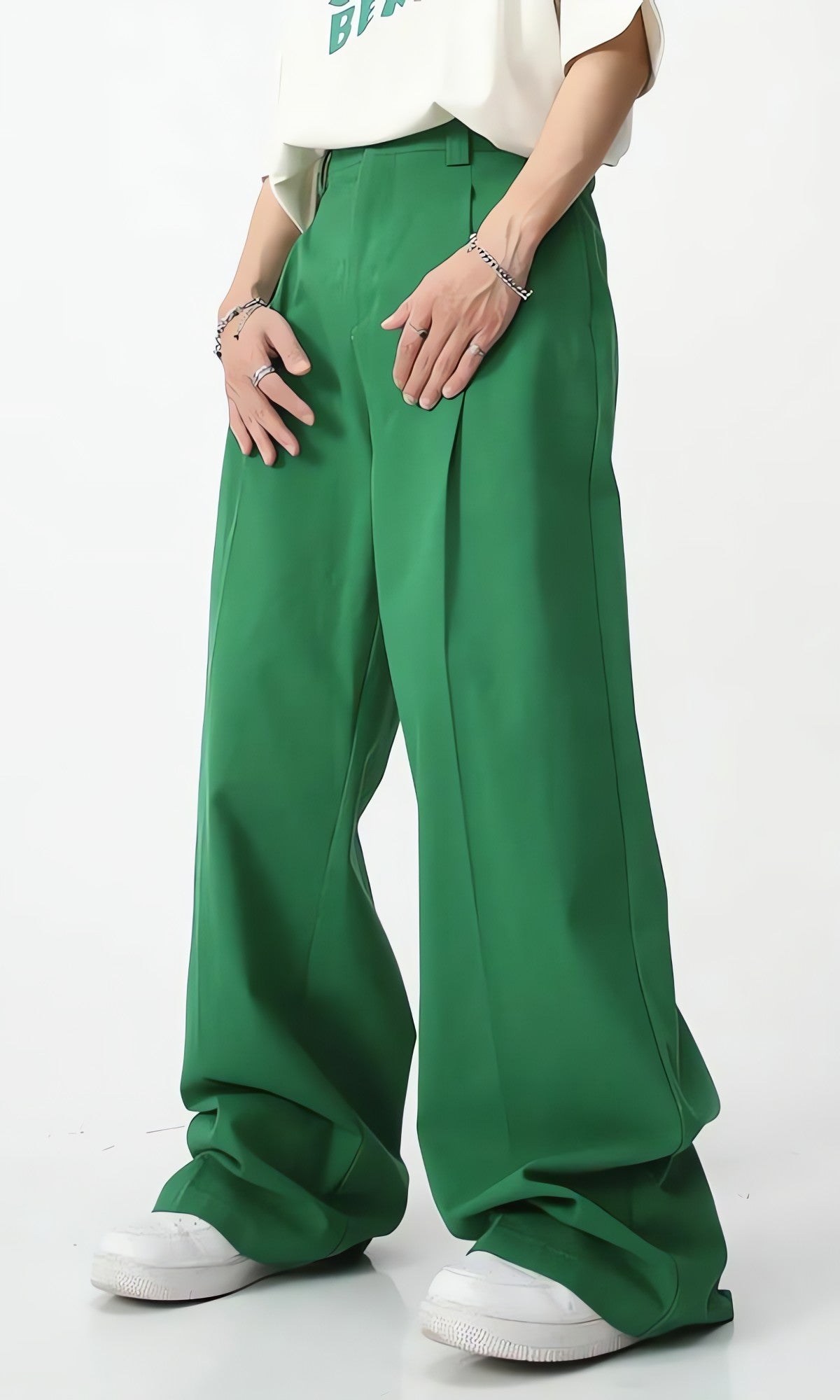 Soft Boy High Waist Baggy Pants - KAYSMAR