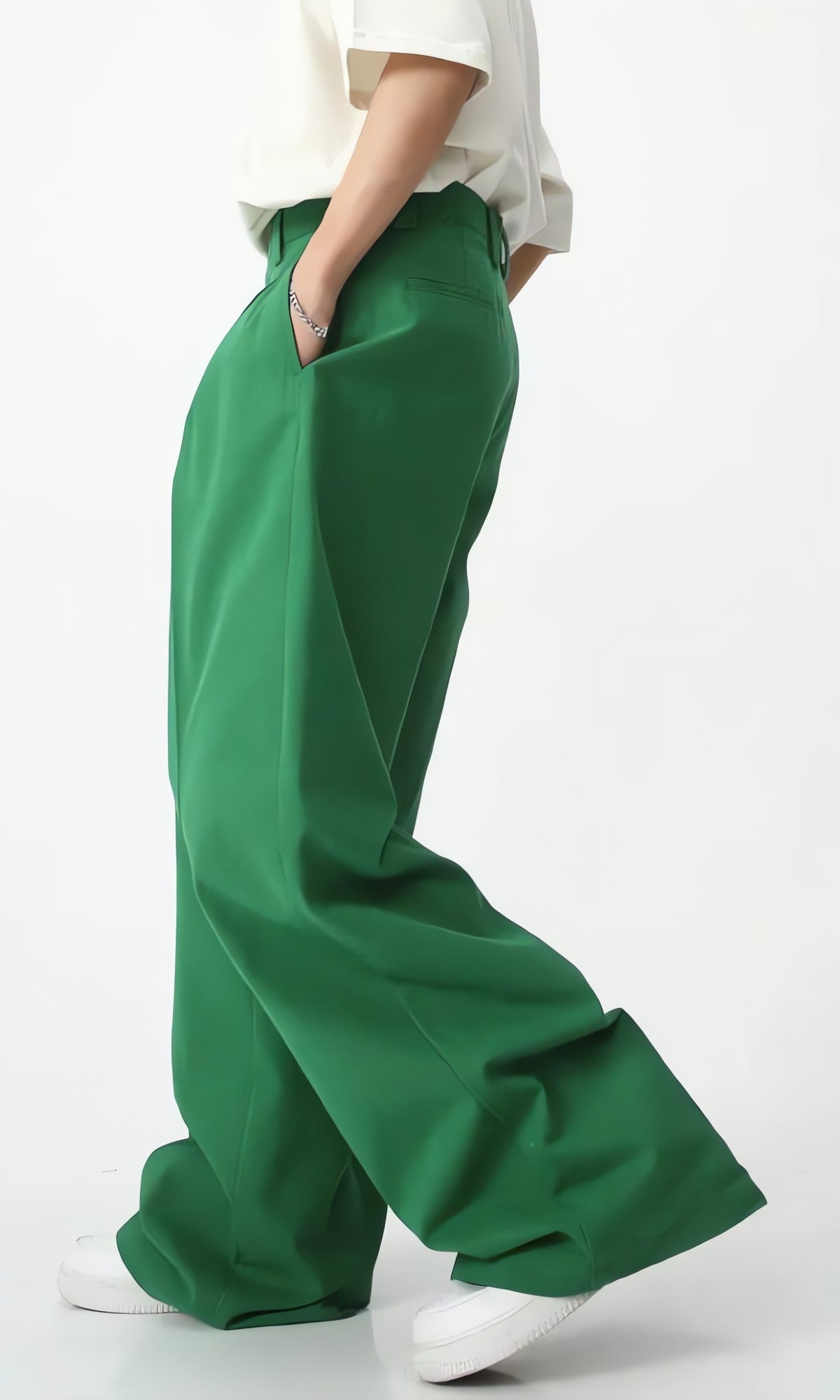 Soft Boy High Waist Baggy Pants - KAYSMAR