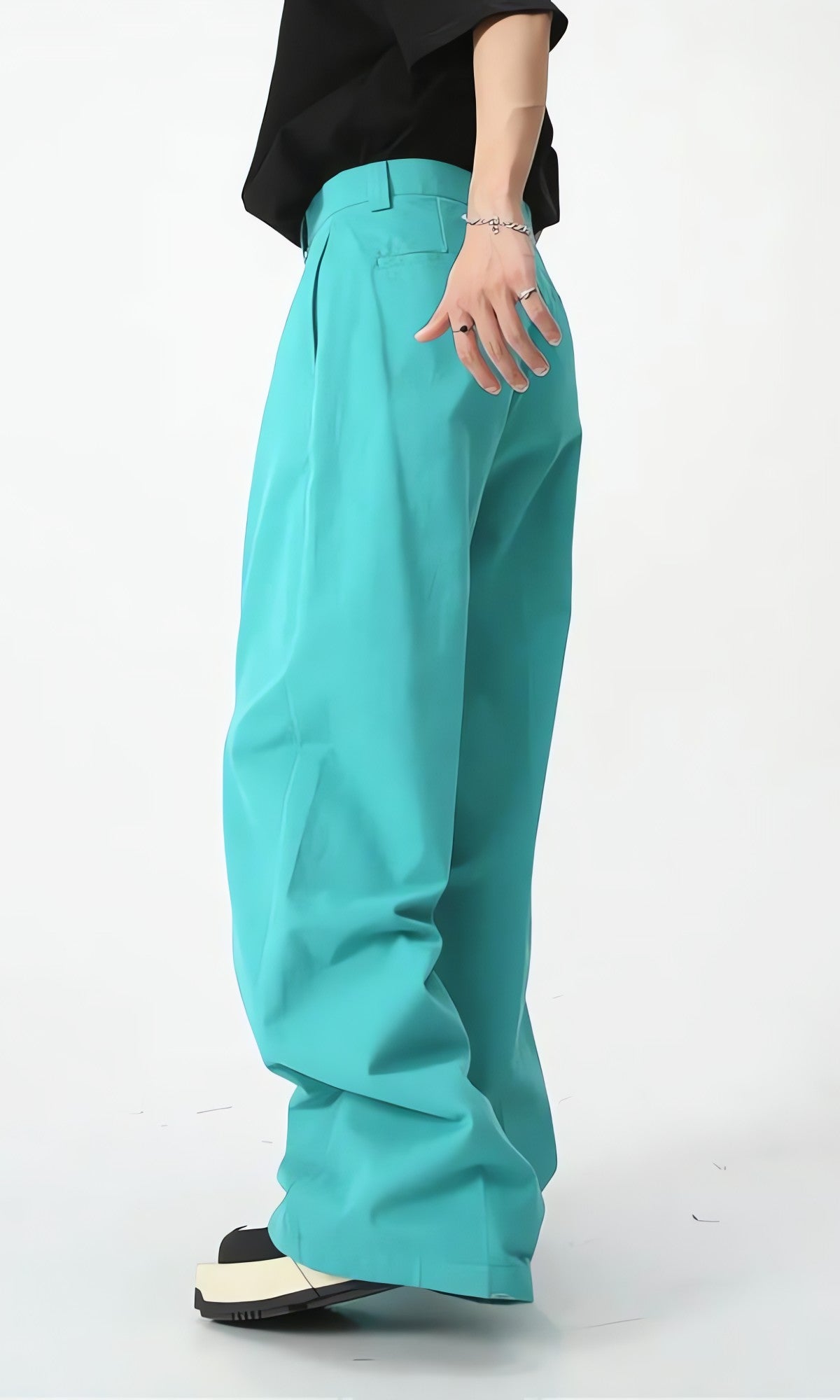 Soft Boy High Waist Baggy Pants - KAYSMAR