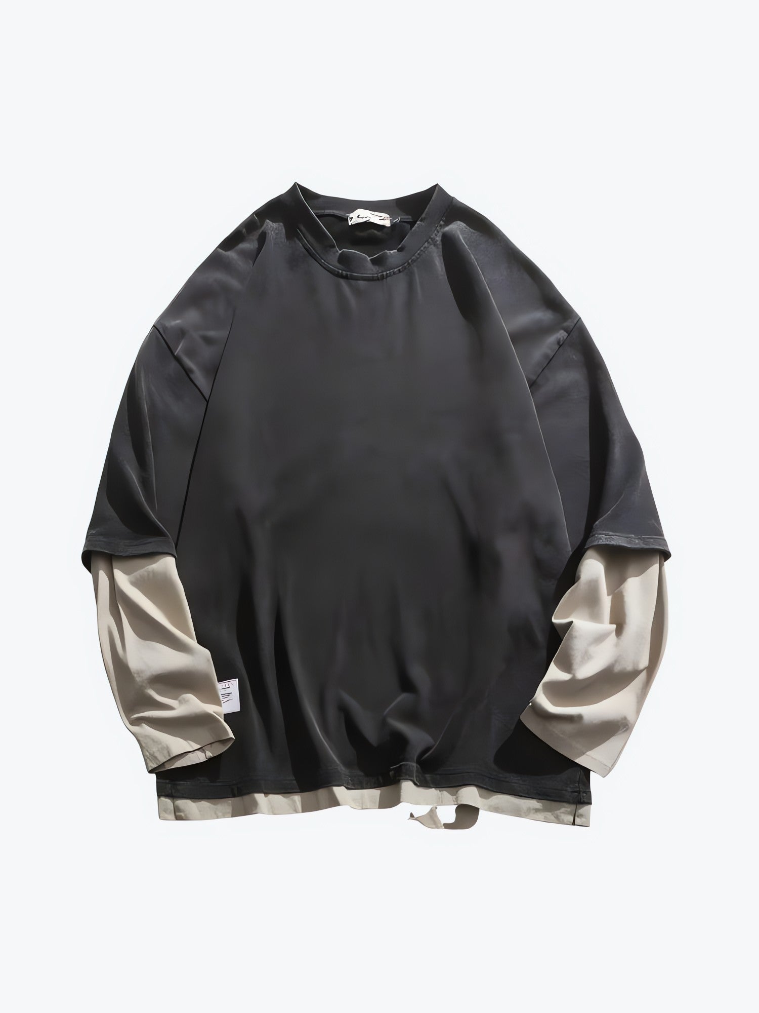Soft Boy Layered Sleeve Sweatshirt - KAYSMAR