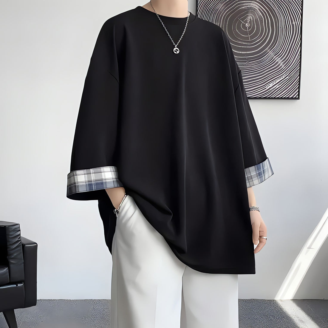 Soft Boy Oversize Detailed Tee - KAYSMAR