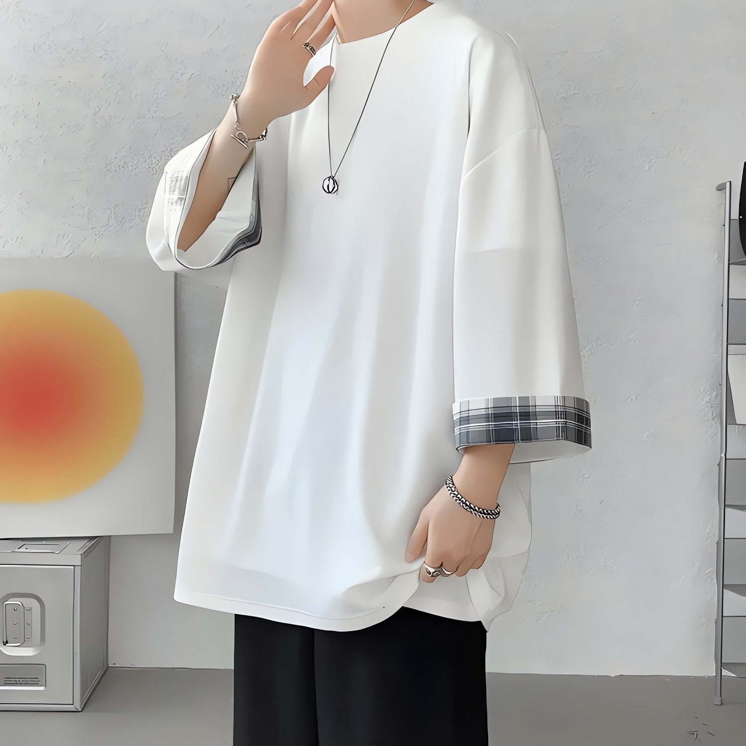 Soft Boy Oversize Detailed Tee - KAYSMAR
