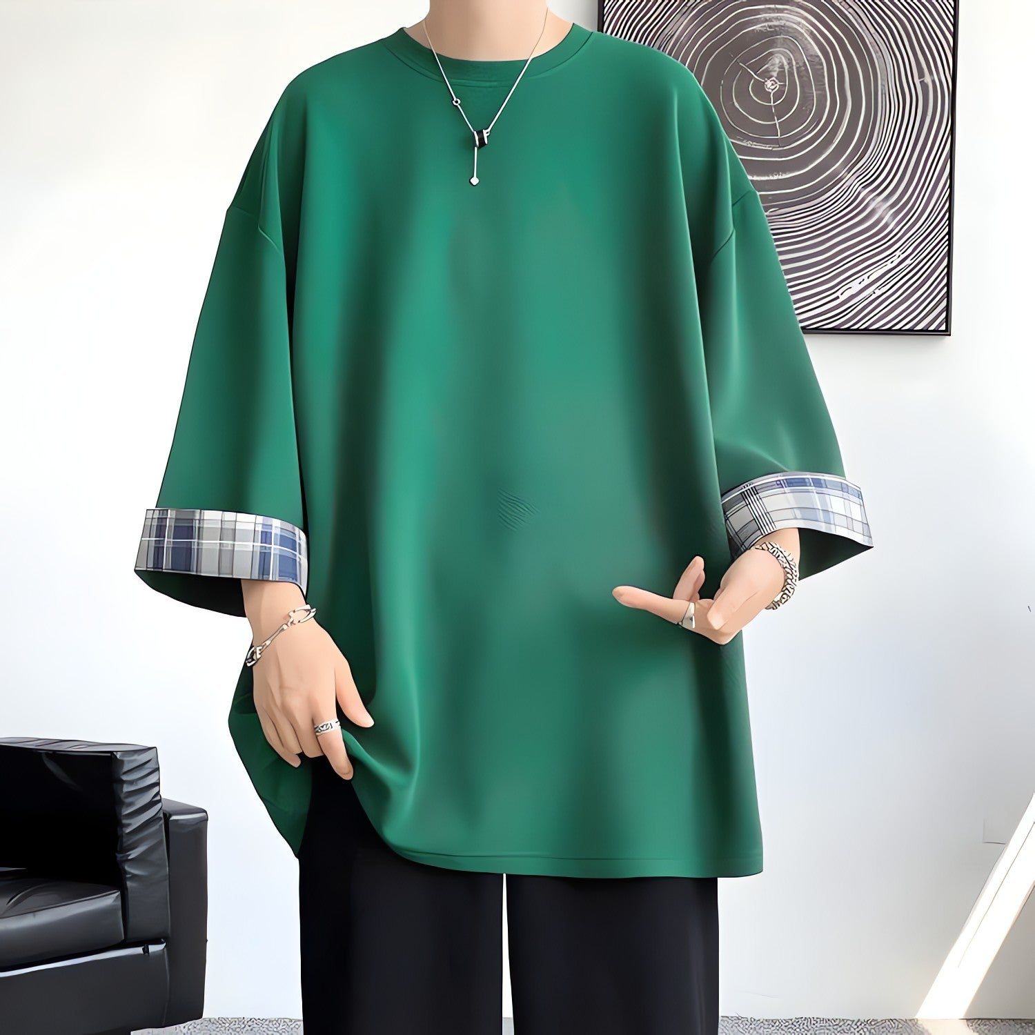 Soft Boy Oversize Detailed Tee - KAYSMAR