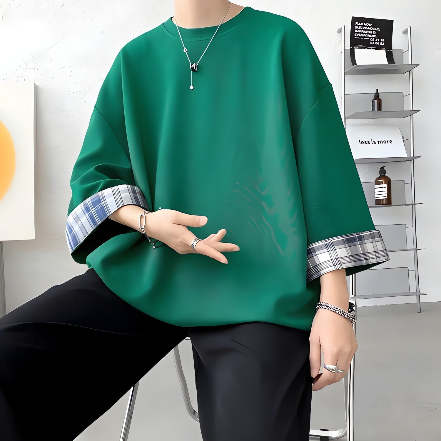 Soft Boy Oversize Detailed Tee - KAYSMAR