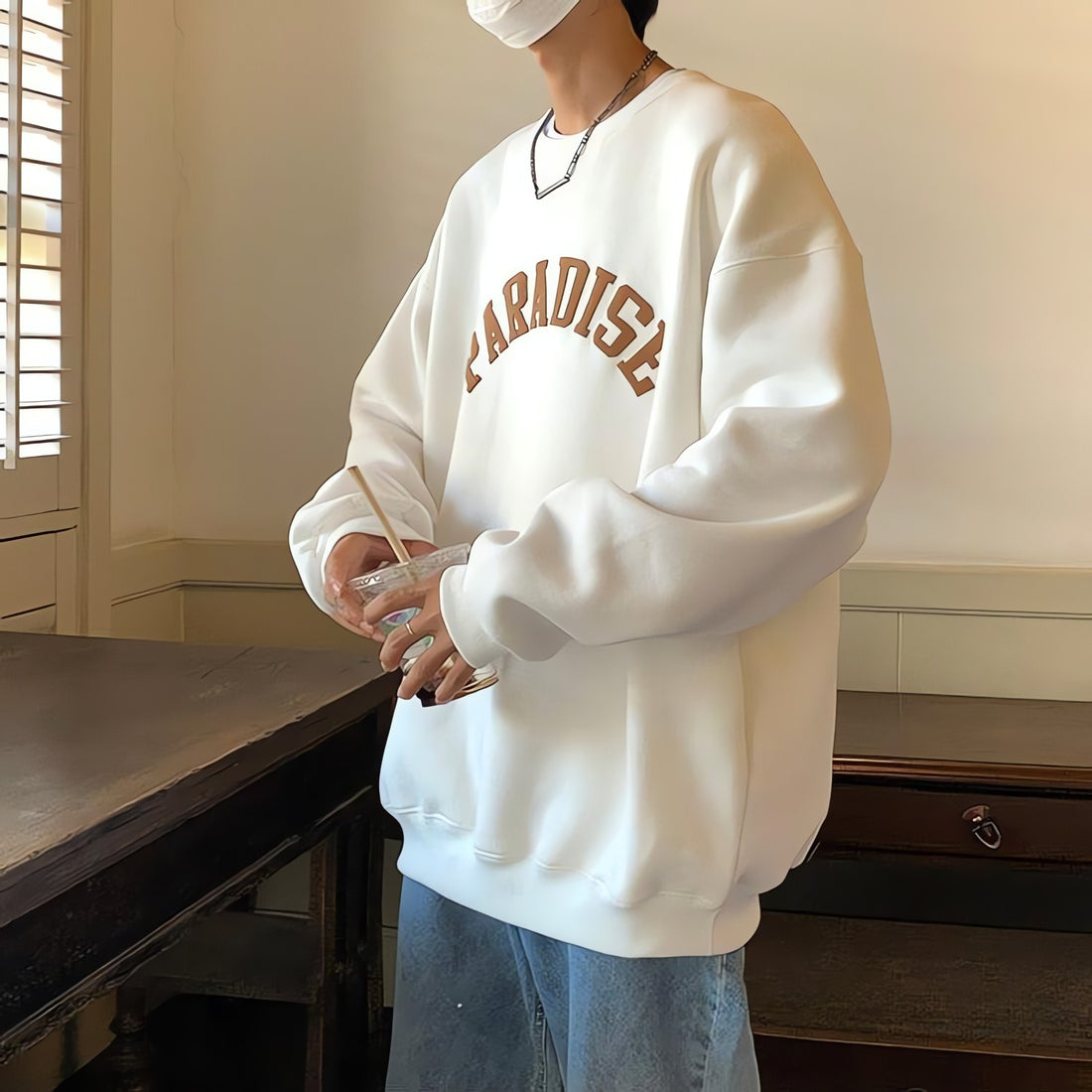 Soft Boy Paradise Oversized Sweatshirt - KAYSMAR