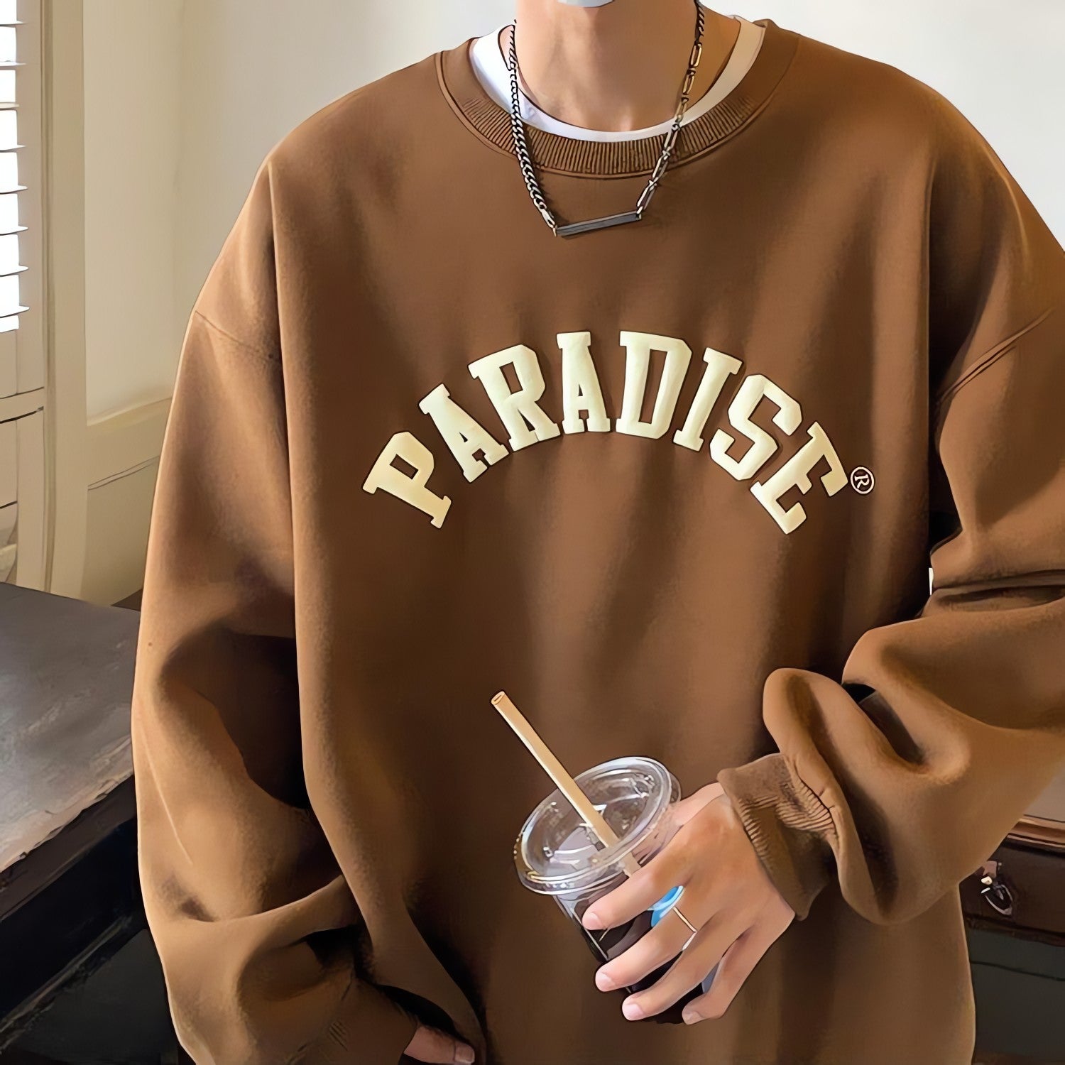 Soft Boy Paradise Oversized Sweatshirt - KAYSMAR
