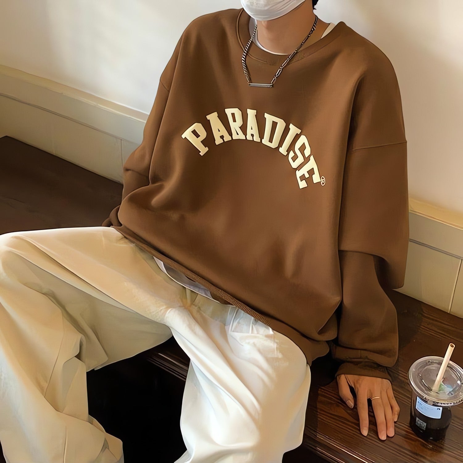 Soft Boy Paradise Oversized Sweatshirt - KAYSMAR
