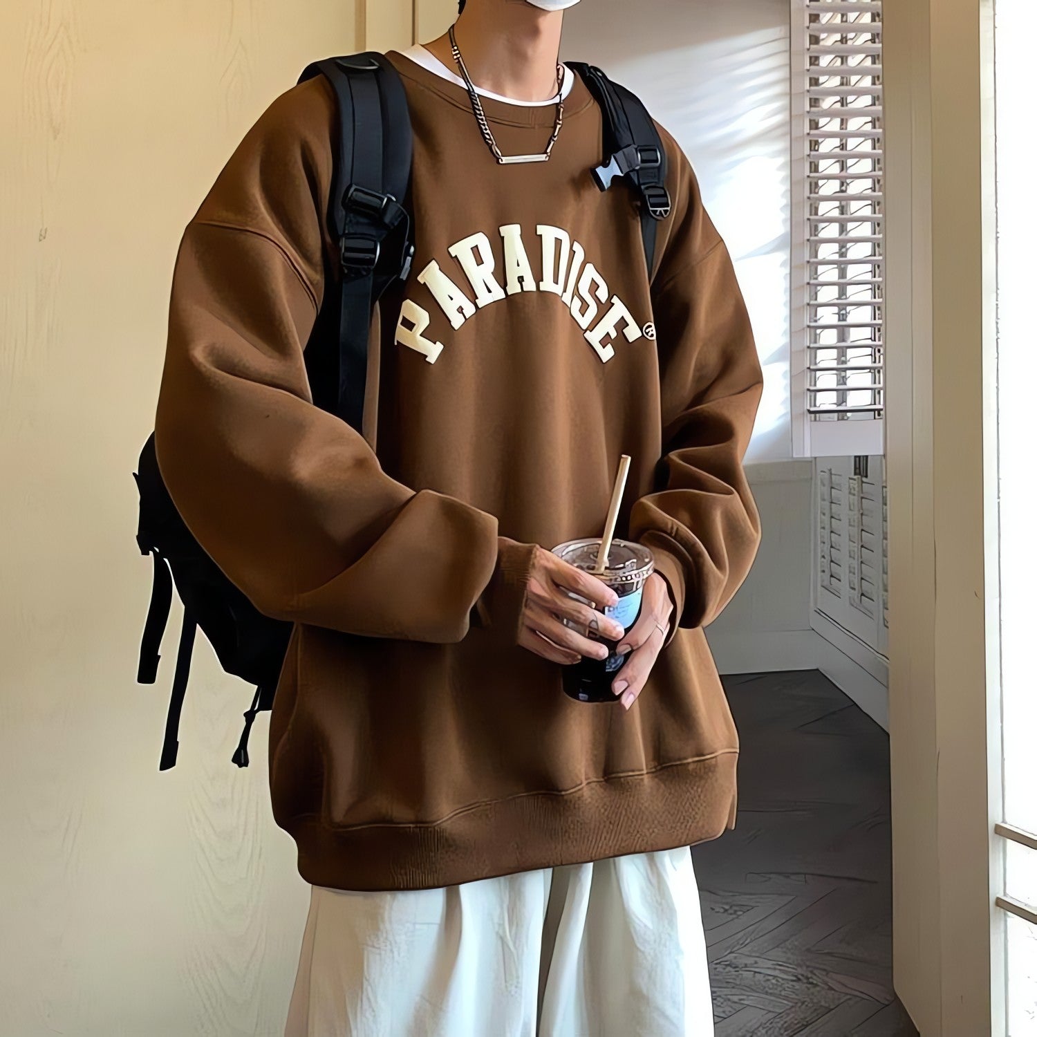 Soft Boy Paradise Oversized Sweatshirt - KAYSMAR
