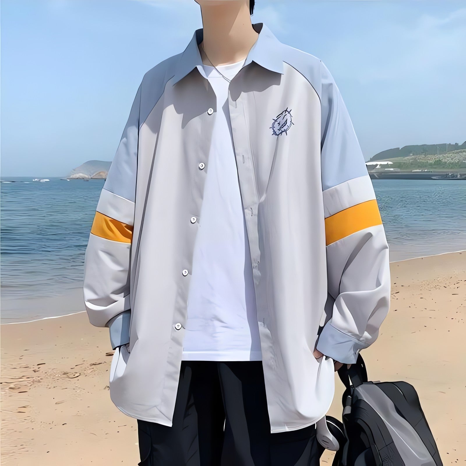 Soft Boy Smiley Pastel Shirt - KAYSMAR