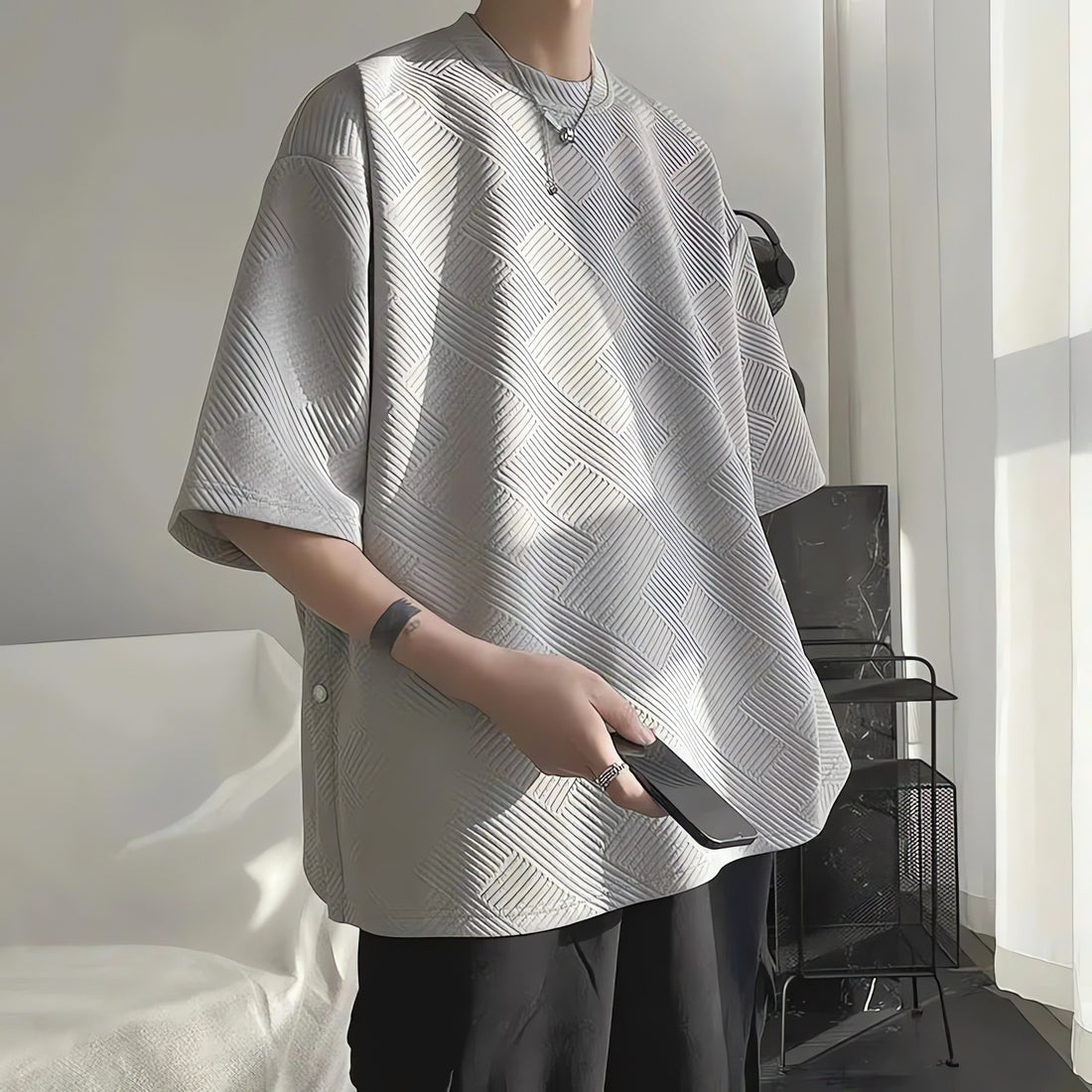 Soft Boy Snap Button Up Tee - KAYSMAR